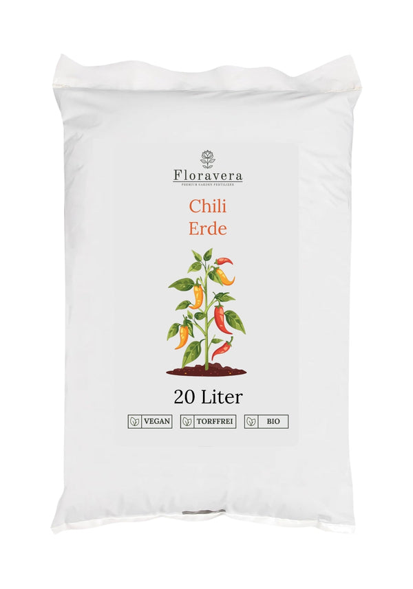 Floravera Chilierde Bio Vegan Torffrei 20L