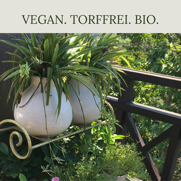 Floravera Balkon und Geranienerde Bio Vegan Torffrei 20L