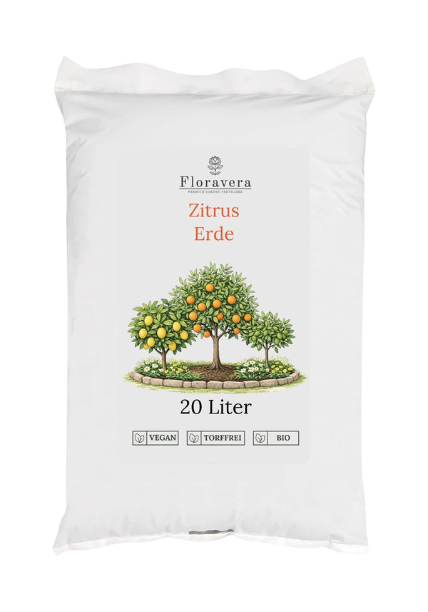 Floravera Zitruserde Bio Vegan Torffrei 20L