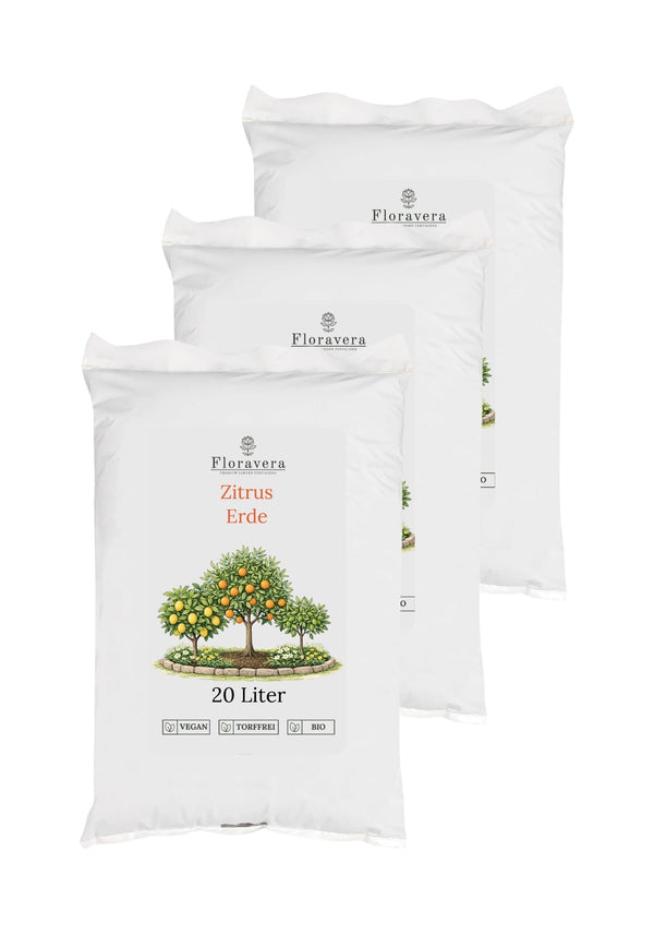 Floravera Zitruserde Bio Vegan Torffrei 20L