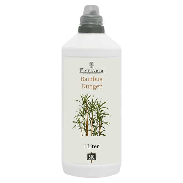 Floravera Premium Bambus Bio-Flüssigdünger 1 Liter Bambusdünger Dünger