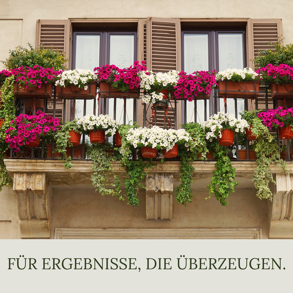 Floravera Balkon und Geranienerde Bio Vegan Torffrei 20L