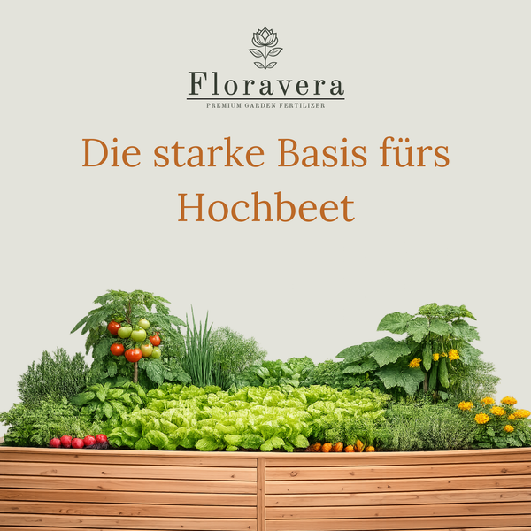 Floravera Hochbeeterde Bio Vegan Torffrei 20L