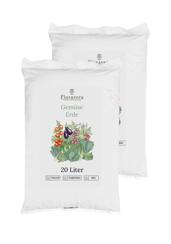 Floravera Gemüseerde Bio Vegan Torffrei 20L