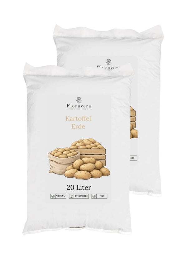 Floravera Kartoffelerde Bio Vegan Torffrei 20L