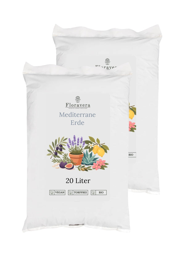 Floravera Mediterraneerde Bio Vegan Torffrei 20L