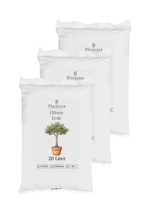 Floravera Olivenerde Bio Vegan Torffrei 20L