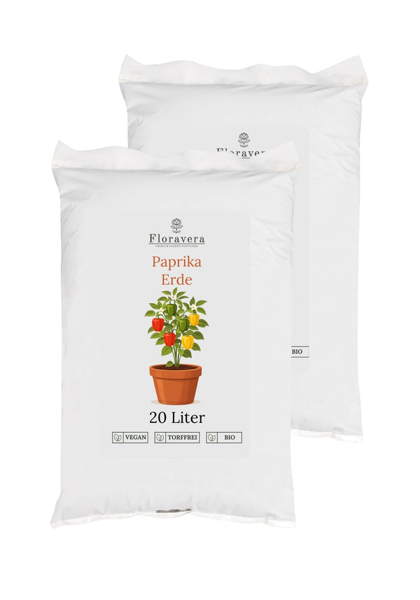 Floravera Paprikaerde Bio Vegan Torffrei 20 Liter