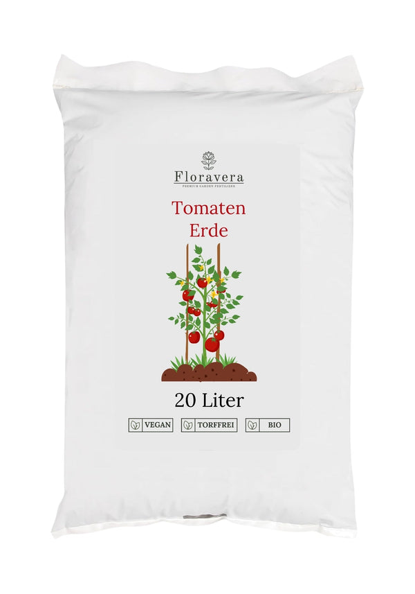 Floravera Tomatenerde Bio Vegan Torffrei 20L