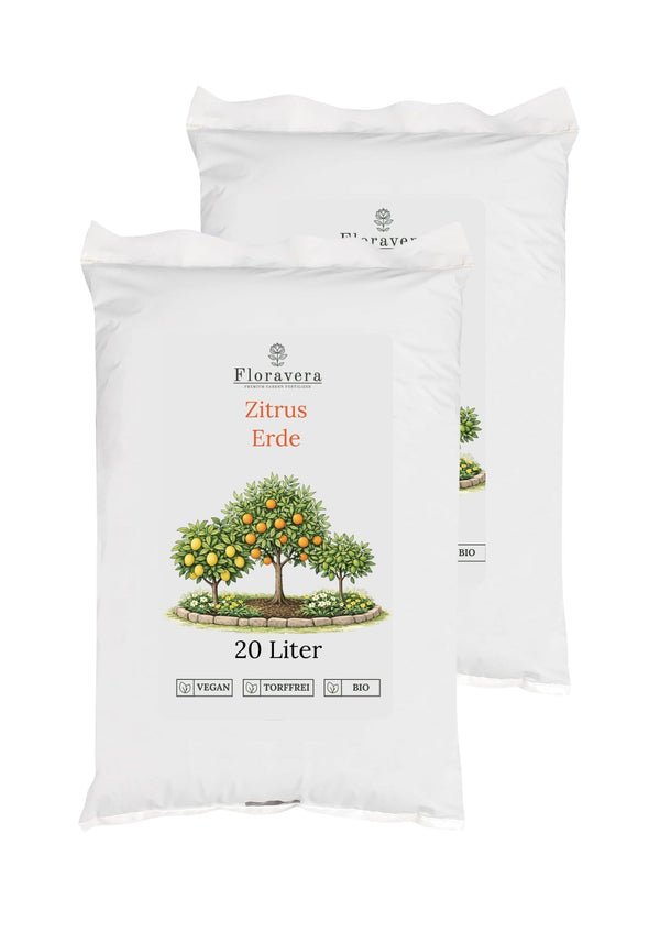 Floravera Zitruserde Bio Vegan Torffrei 20L